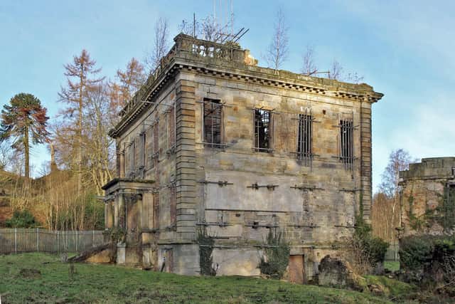   It is known as the “first Palladian house in Scotland” and was built in the 1720s