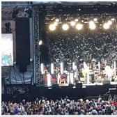 Legendary rock band The Who played two memorable gigs at Edinburgh Castle at the weekend.