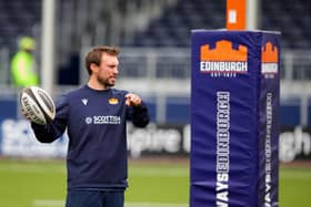 Edinburgh head coach Mike Blair says he will make decisions in consultation with his assistants and players. Picture: Bruce White/SNS