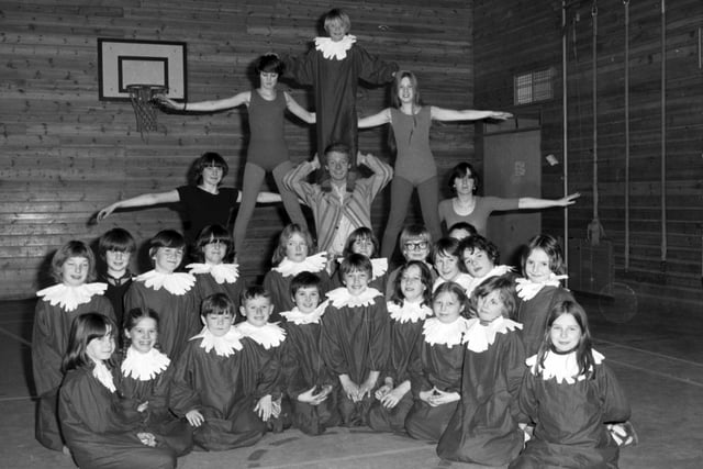 Children at the Wester Hailes Education Centre presented 'A Wean a Manger', at Christmas in 1980.