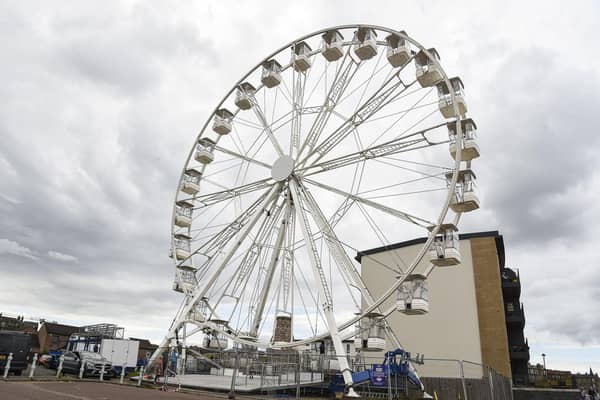 The big wheel at Portobello is now allowed to open.