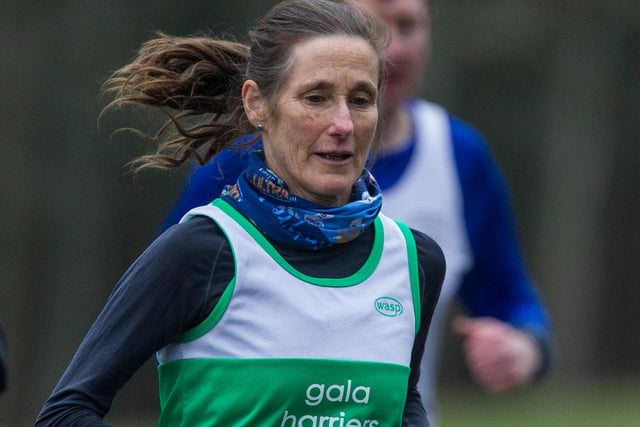 Jocelyn Richard, of Gala Harriers, was the third over-60 female runner back, clocking 29:59
