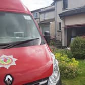 The Scottish Fire and Rescue Service (SFRS) received a report of a fire in a two-storey residence on Braehead Avenue around 5.19am on Thursday.