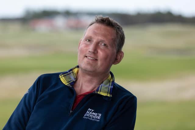 Doddie Weir said he was 'humbled' at the creation of the single and video in aid of his foundation.