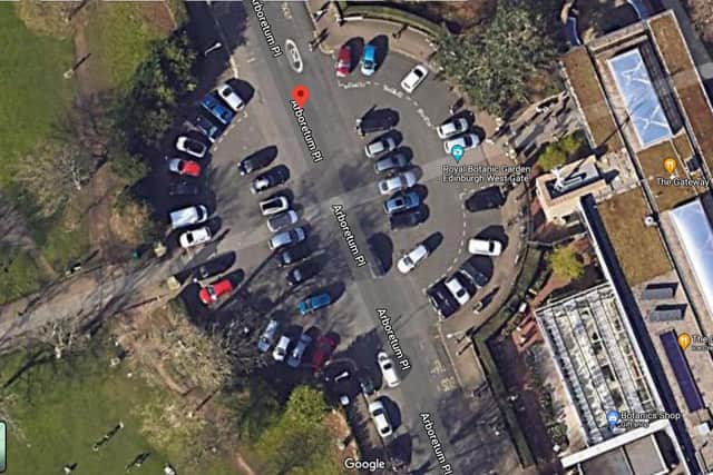 The way it used to be: cars parked in the crescents on Arboretum Place.  Picture: Google Streetview