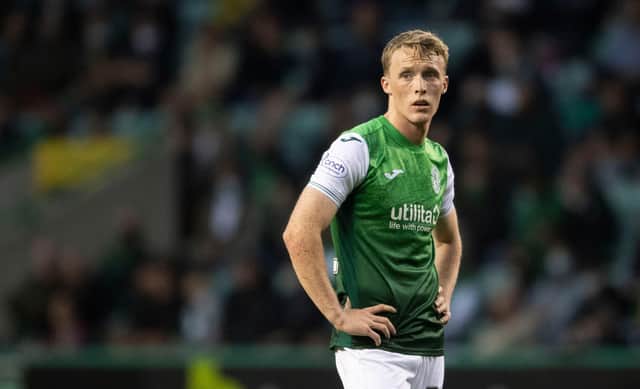Jake Doyle-Hayes has agreed a new deal with Hibs until 2025. Picture: SNS