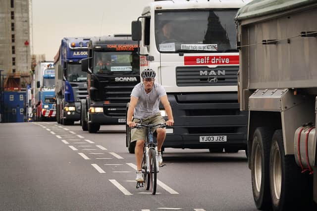 The cycling lobby looks set to get its way over a diversion that will send lorries past a primary school (Picture: Peter Macdiarmid/Getty Images)