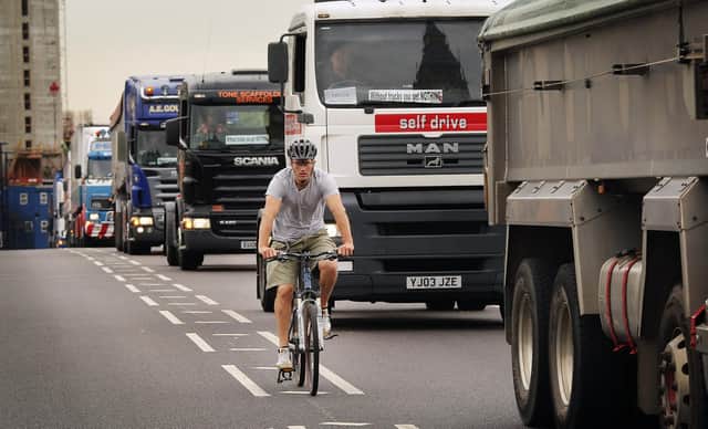 The cycling lobby looks set to get its way over a diversion that will send lorries past a primary school (Picture: Peter Macdiarmid/Getty Images)