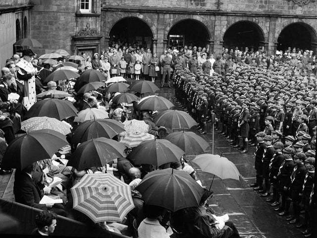 The George Heriot's School Founder's Day Service in June 1965.