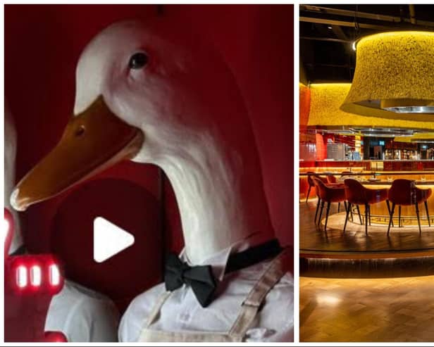 Staff at Duck & Waffle at St James Quarter in Edinburgh are offering a reward after a beloved duck went missing from venue.