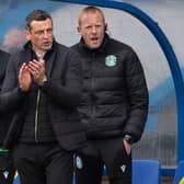 Hibs boss Jack Ross could only applaud Hibs' attacking play.