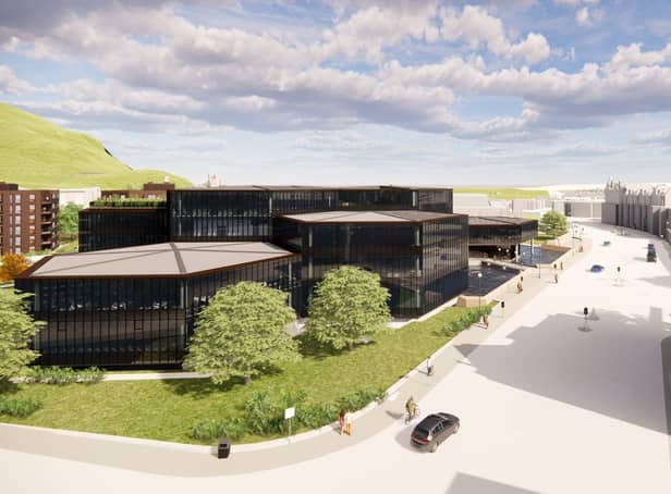 A proposal for development of the former Scottish Widows HQ was put to Edinburgh Council on Wednesday.