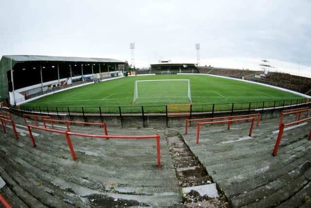 Easter Road during the 1984/85 season