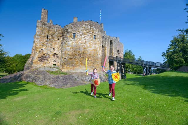 Dirleton Castle is just one of the stunning attractions around East Lothian.