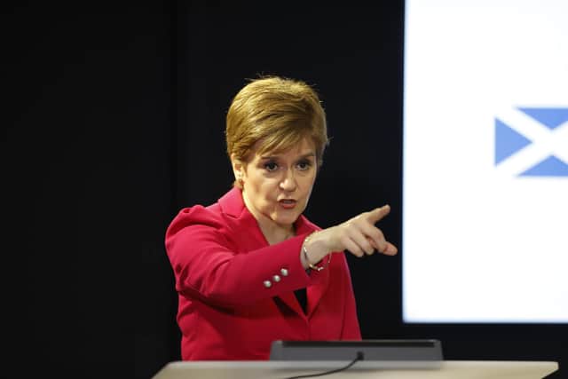 Further aims for the easing of lockdown measures on hospitality and retail in Scotland are due to be announced by Nicola Sturgeon.