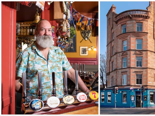 Alan Nicholls, who runs The Regent Bar on Montrose Terrace in Edinburgh, is celebrating 20 years at the helm.