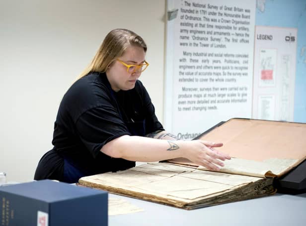 The National Library of Scotland has warned its biggest newspaper archive could be lost forever without urgent repairs (Picture: National Library of Scotland/SWNS)