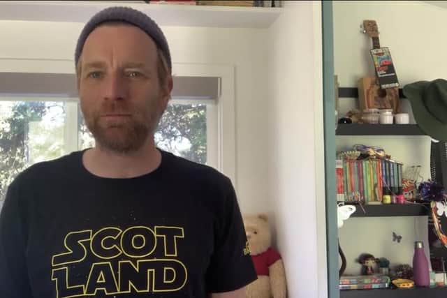 Ewan McGregor has backed a new campaign.