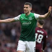 Hibs defender Paul McGinn will remain at the club until the summer of 2023. Picture: SNS