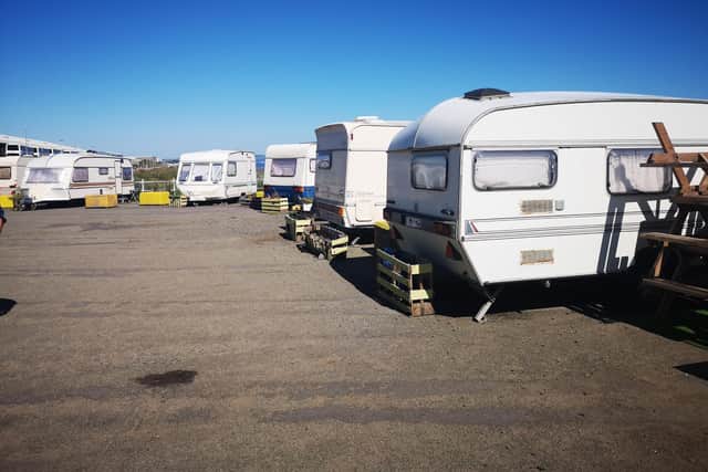 Campers have until Friday 16 July to remove their caravans and get off the site