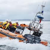 Kinghorn RNLI Lifeboat volunteers were called into action on Sunday at Portobello Beach