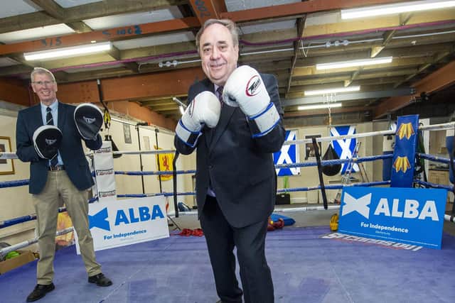 Rather than a wee party leaders debate, how about a WWF-style smackdown between Alex Salmond, above, and George Galloway, says Susan Morrison (Picture: Lisa Ferguson)