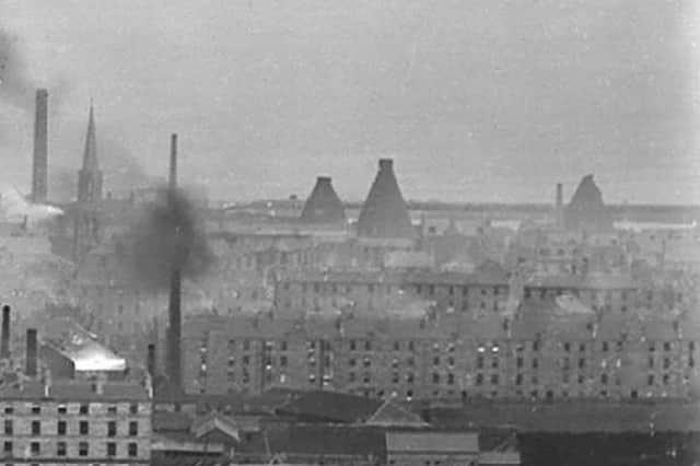 The furnace cones could be spotted from as far away as Calton Hill.