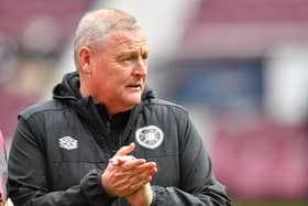 Hearts academy director Frankie McAvoy is assisting interim manager Steven Naismith.