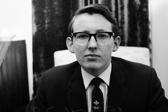 Mr Michael Wheeler, of Barnton Terrace, who won the Forbes Murphy Prize of the Institute of Chartered Accountants of Scotland Spring Examinations in May 1964.