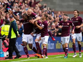 Hearts defeated Celtic at Tynecastle in August 2018. Picture: SNS