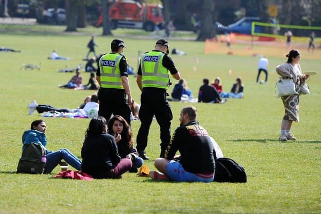 Police provided additional resources at the Meadows last month