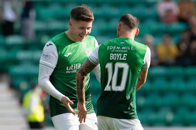 Kevin Nisbet has been impressed by Martin Boyle this season - and would love to face him in Qatar