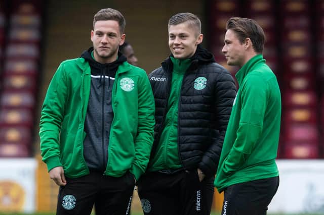 Jamie Gullan and Fraser Murray will be among those looking to nail down a first team place at Hibs next season. (Photo by Craig Foy / SNS Group)