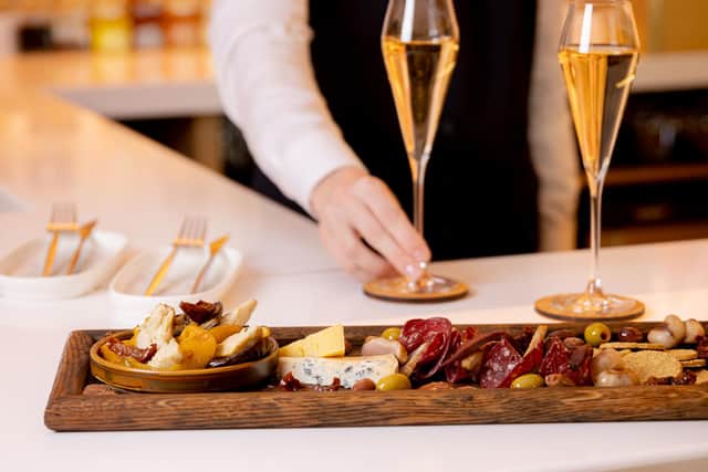 Visitors to Johnnie Walker Princes Street on Valentine's Day will be able to order specially designed sharing platters.