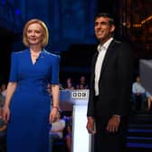 The Conservative party leadership race is down to its final two contenders, Liz Truss and Rishi Sunak (Picture: Jacob King/WPA pool/Getty Images)