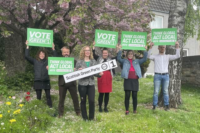 The Scottish Greens have put forward a record number of candidates for tomorrow’s local elections, with more than 200 standing for the party – compared to 80 in 2012. Picture: Ilona Amos