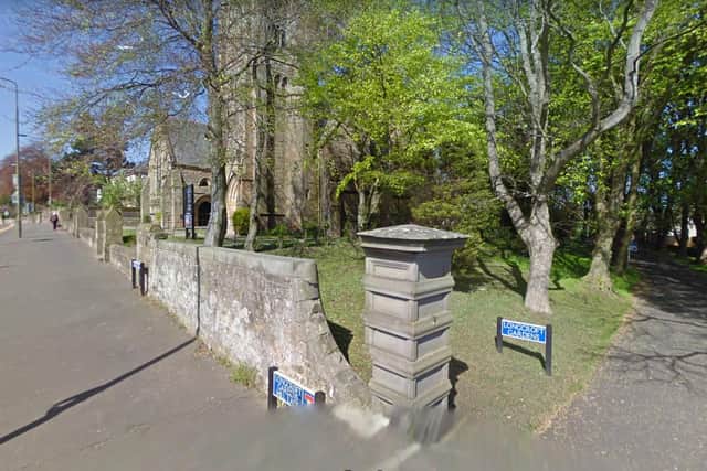 The incident happened in Longcroft Gardens, Linlithgow, on Friday night.
