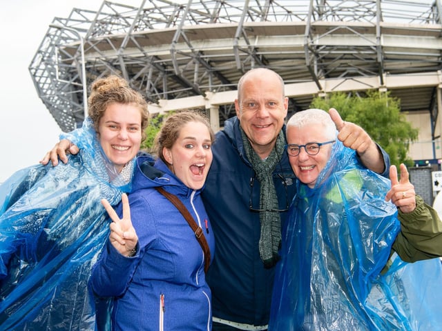 The Jansen clan: Fred, Rian, Loes and Els.