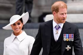 Prince Harry and Meghan, the Duke and Duchess of Sussex (Picture: Toby Melville/WPA pool/Getty Images)