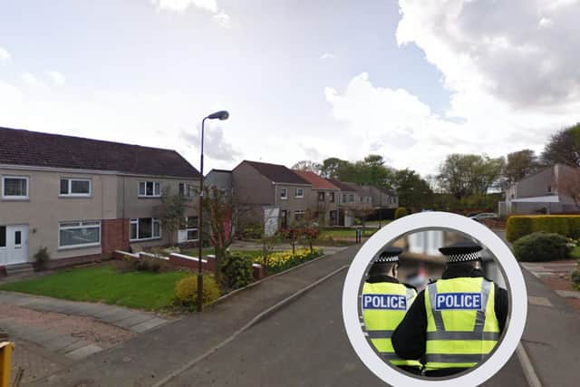 Police officers are asking the public for information, following a break-in at a house in Bathgate.