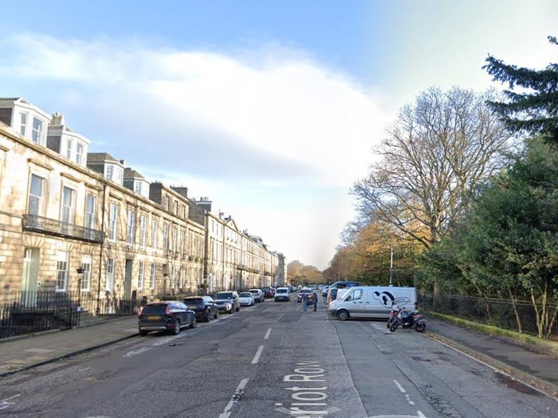 Heriot Row is in at fifth, with the average house price hitting £1,331,000.