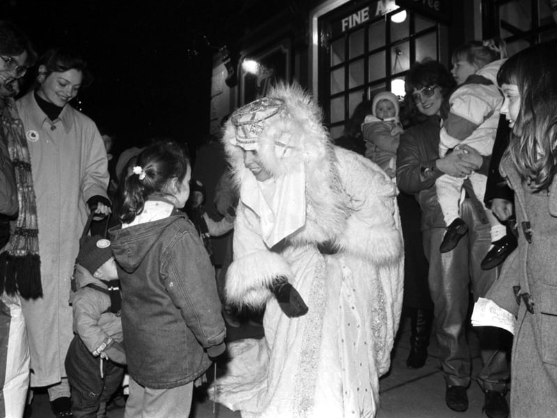 The Gorgie Christmas Lights switch-on event is due to take place at White Park on Sunday, December 11 at 7pm, according to the City of Edinburgh Council. Stock photo of the Gorgie Christmas Lights event in 1989.