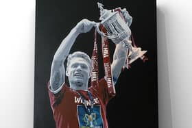 Painting of the late Marius Zaliukas that is being used to raise money for MND Scotland