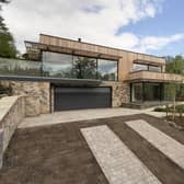 The property at 20 School Green is a modern home split over three split levels with an eco friendly footprint. The asking price is offers over £1.25m.