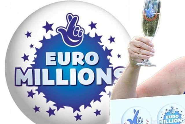The lucky winner is sitting on a £1m ticket