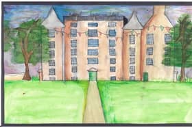 The winning picture of Kinniel House, by Julia Krupowicz.