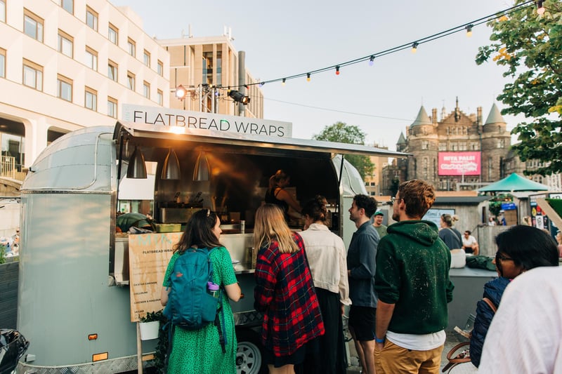 Named one of Fringe 2022’s top places to be, the Potterrow Plaza will return outside the Pleasance Dome, this time with an extended space. It will host Mint, which offers its renowned Chicken and Halloumi Wrap and plenty of meat-eater and vegan options.