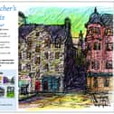 Where Art I? Edinburgh Sketcher, 23 January 2023