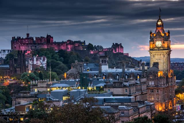 The evenings are set to get darker in Edinburgh after the clocks go back on Sunday at 2am. Photo by Getty.