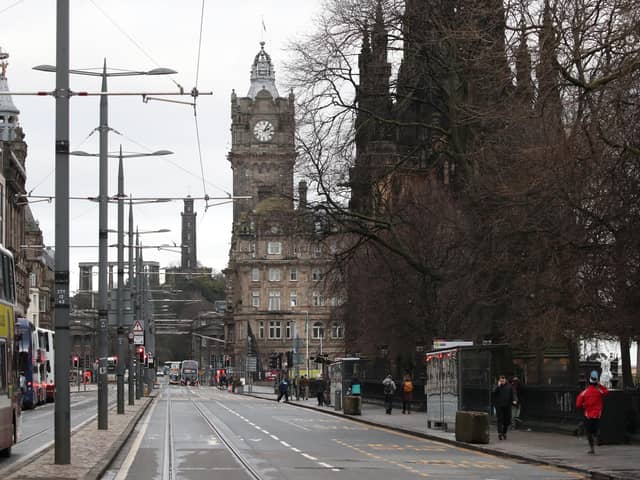 Princes Street is one of the finest main streets of any world capital, says Angus Robertson (Picture: Andrew Milligan/PA)